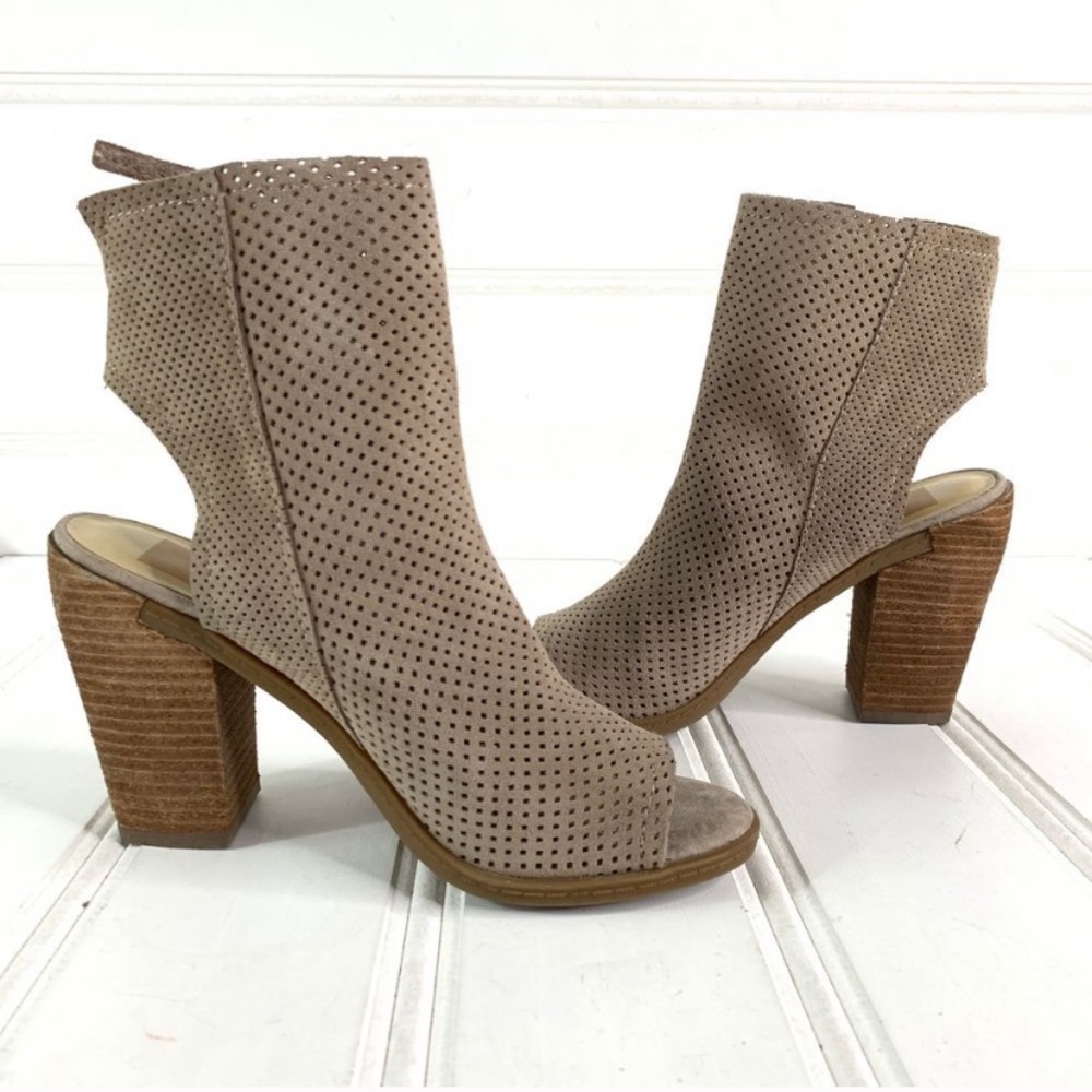 Dolce Vita Open Toe Booties